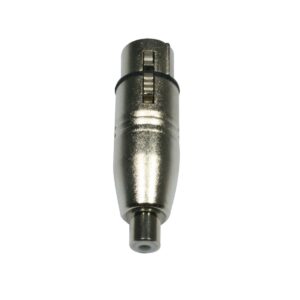 AC-A-XF3/RF XLR 3 pol F-RCA female