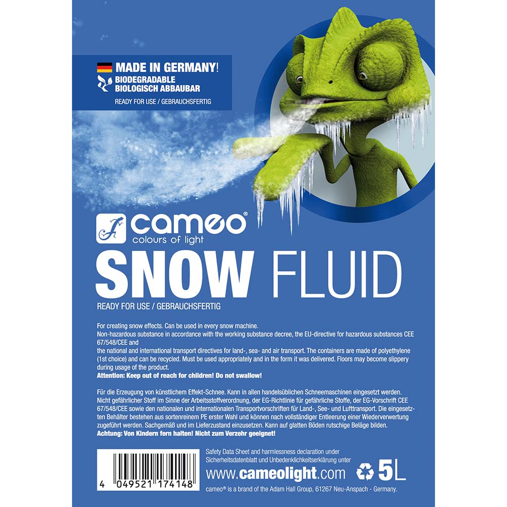 Cameo SNOW FLUID 5 L - Image 2