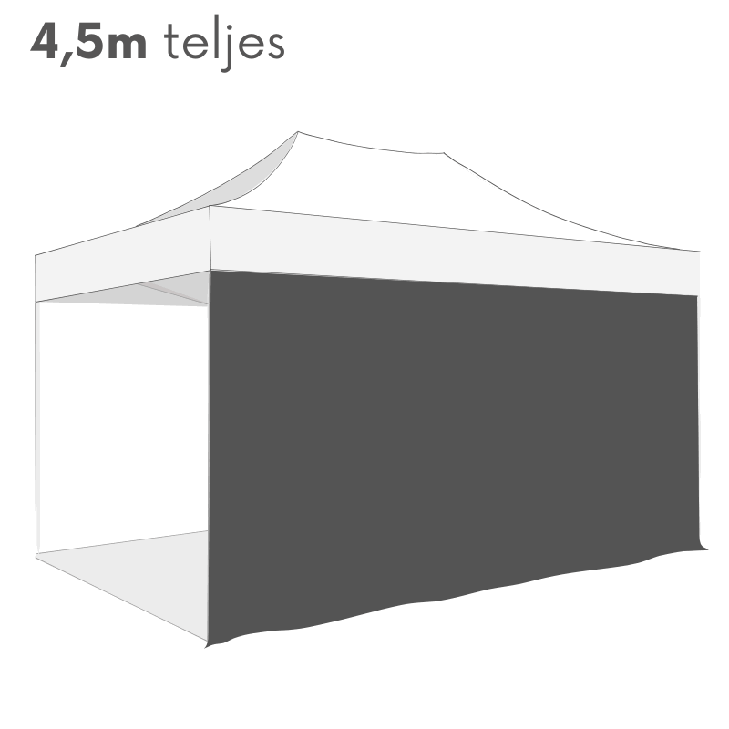 Oldalfal 4,5m Teljes