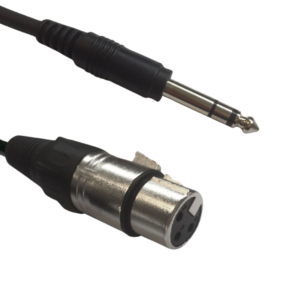 AC-XF-J6S/3 XLR female/63 Jack Stereo