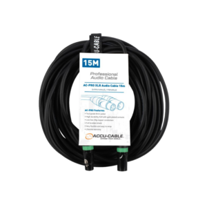 AC-PRO XLR audio cable 15m