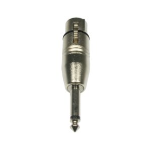 AC-A-XF3/J6M XLR3pol F- Jack 63mm mono