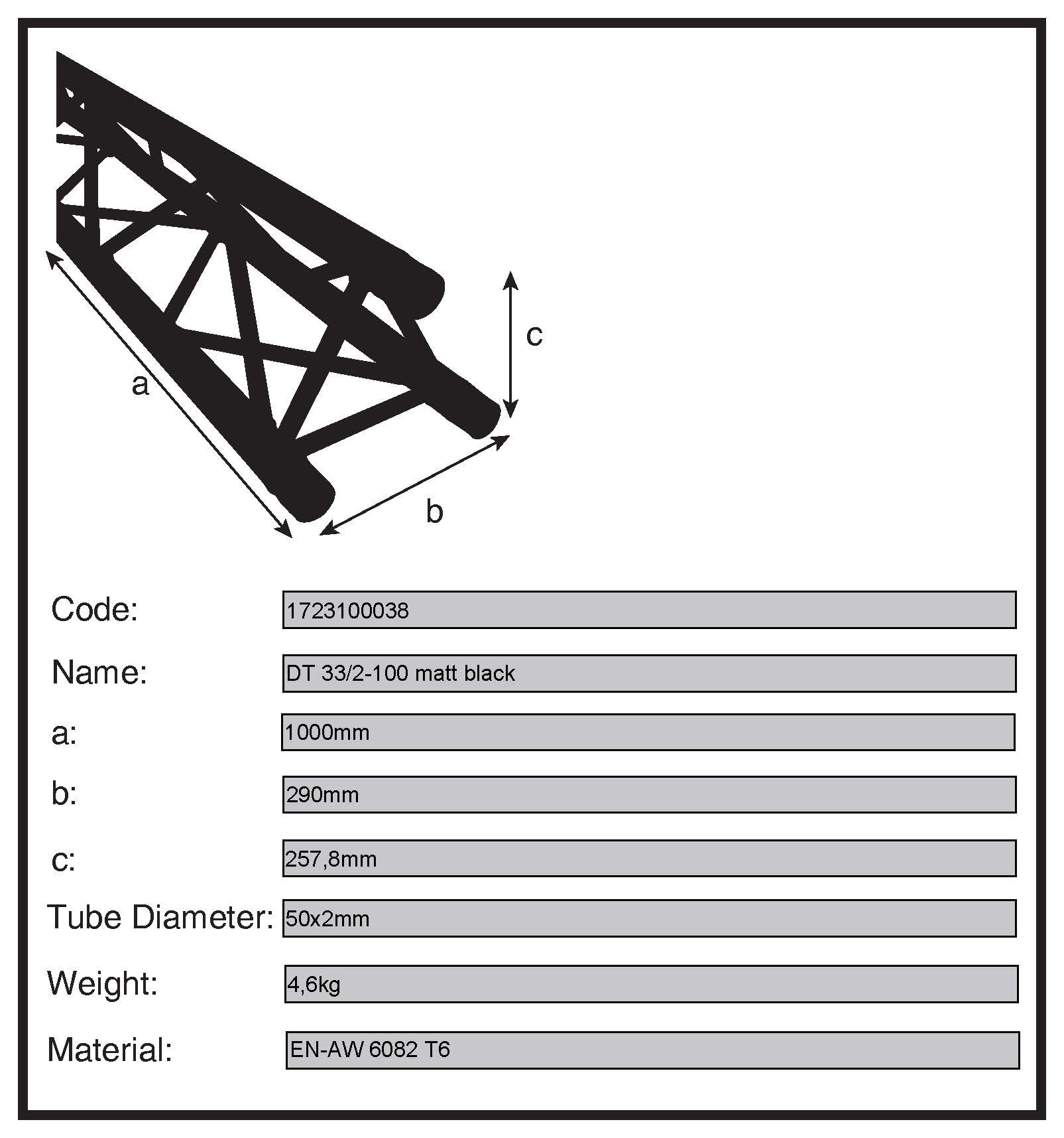 DT 33/2-100 Black - Image 2