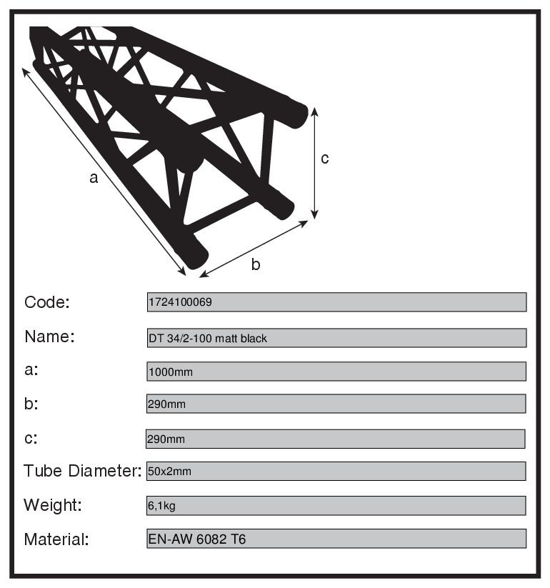 DT 34/2-100 Black - Image 2