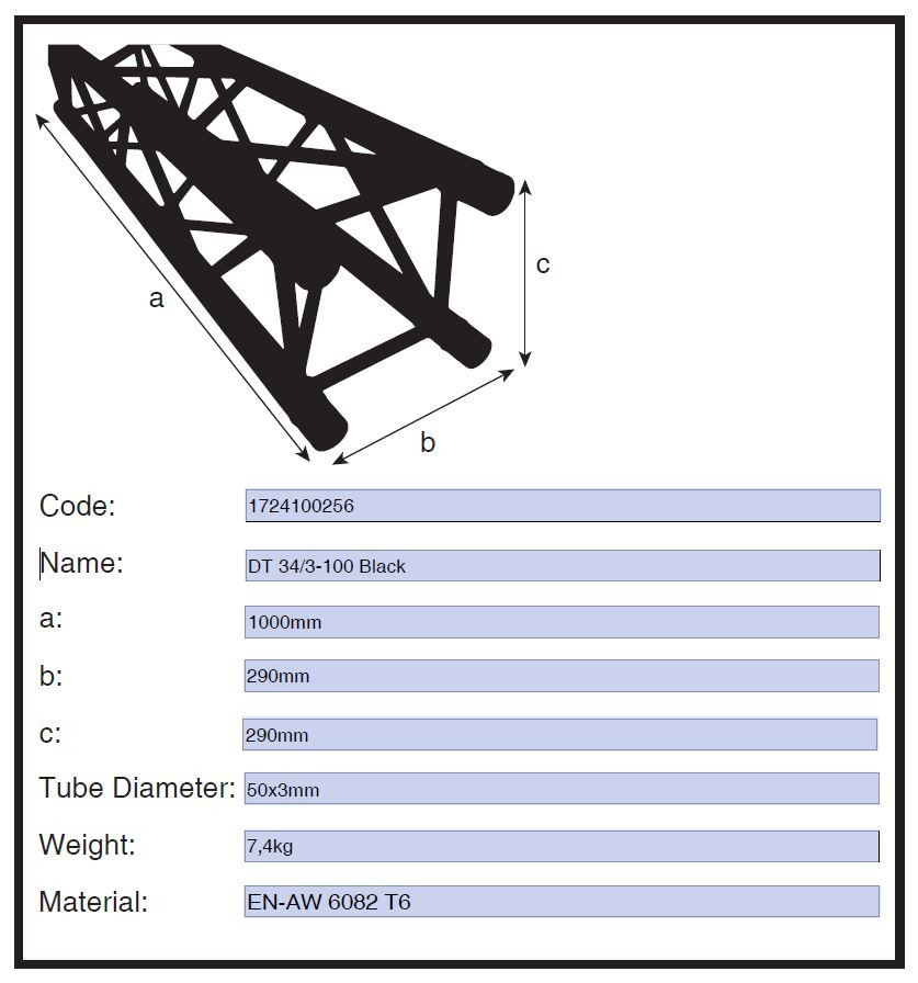 DT 34/3-100 Black - Image 3