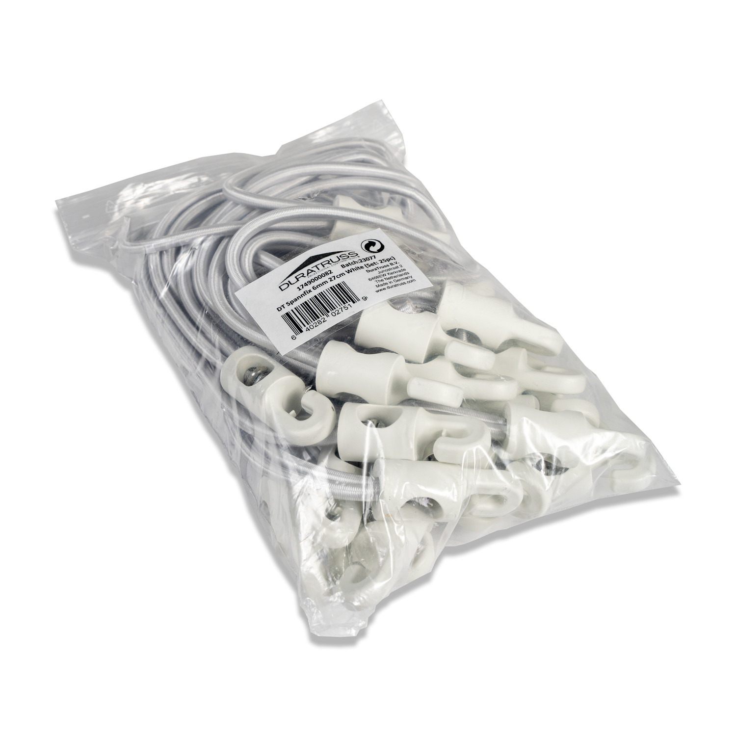 DT Spannfix 6mm white 27cm (Set: 25pc) - Image 3