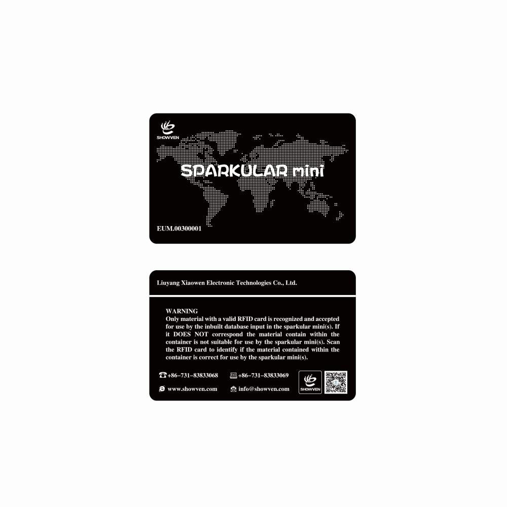 Showven Sparkular RFID Card 8min