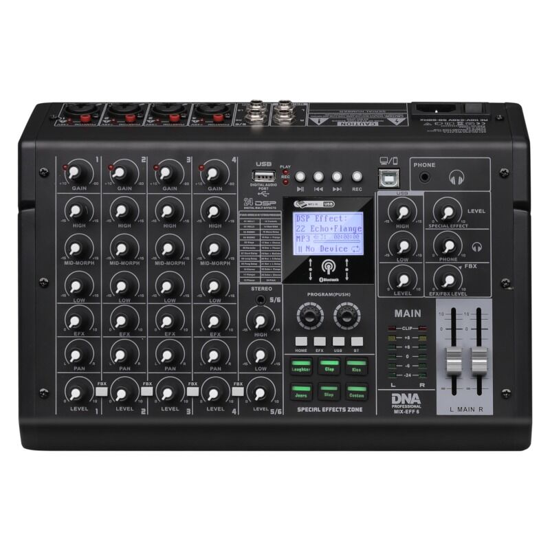 DNA MIX-EFF 6, USB, MP3, Bluetooth, EQ - Image 3