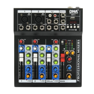 DNA MIX 4 Analog audio mixer USB, MP3