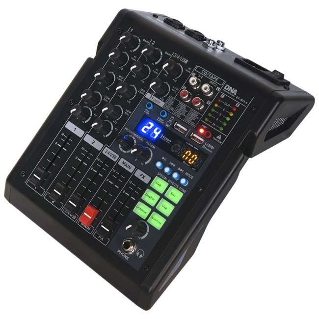DNA EF-MIX-4 Keverő USB, MP3, Bluetooth - Image 2