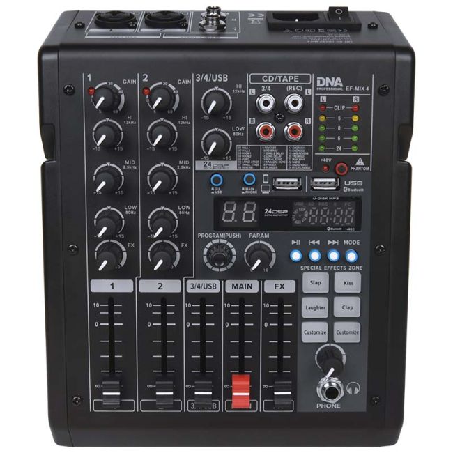 DNA EF-MIX-4 Keverő USB, MP3, Bluetooth - Image 3
