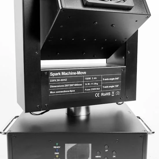 MOKA MK-E16 Moving Head Cold Spark Machine - Image 3