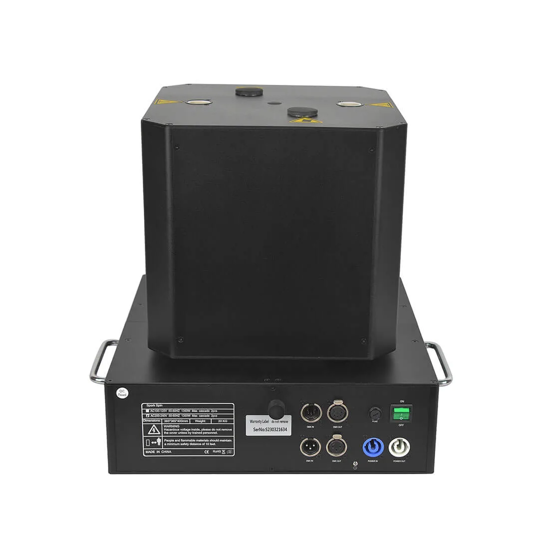 MOKA MK-E18 Dual Spray Spin Cold Sparkle Machine - Image 2