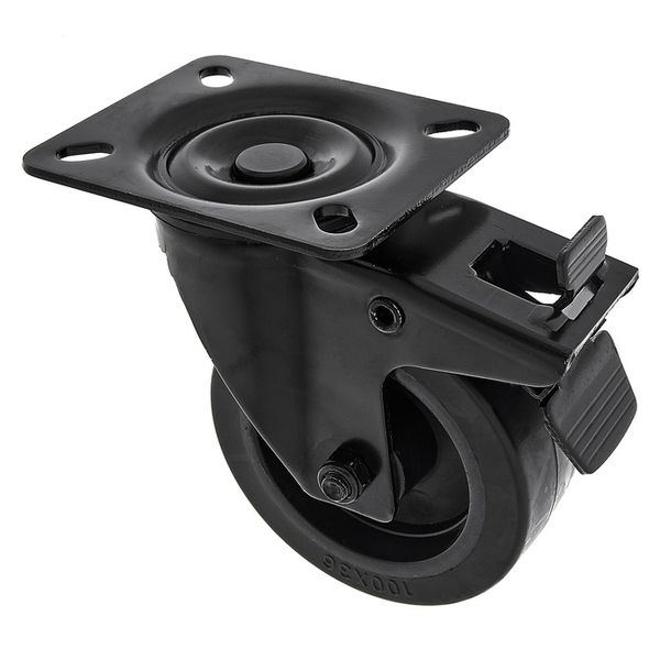 Roadworx Black Wheel Fékezett 100mm