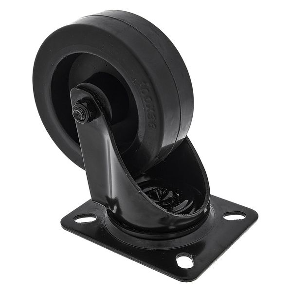 Roadworx Black Wheel 100mm - Image 2