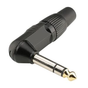 HICON HI-J63SA06 jack (6,3mm), 3-pole, 90° angled