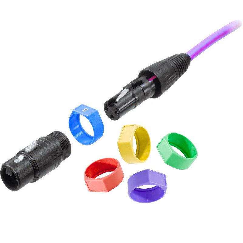 Neutrik XCR-4 Sárga 10db - Image 2