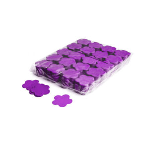 TCM FX - Lassú esésű Konfetti Virágok Ø 55mm - Lila - 1 kg