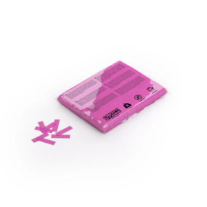 Confetti Store - Lassú esésű Konfetti Téglalapok 55x17mm - Rózsaszín - 1 kg