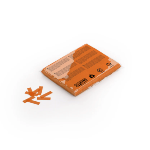 Confetti Store - Lassú esésű Konfetti Téglalapok 55x17mm - Narancssárga - 1 kg